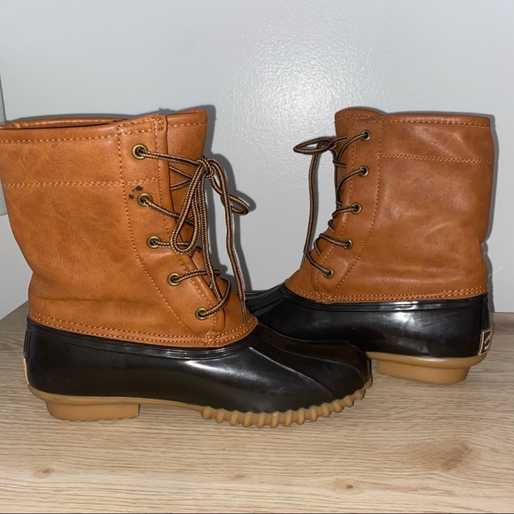 The Original Duck Boot Arianna Flannel Lined Boots - Picture 8 of 11